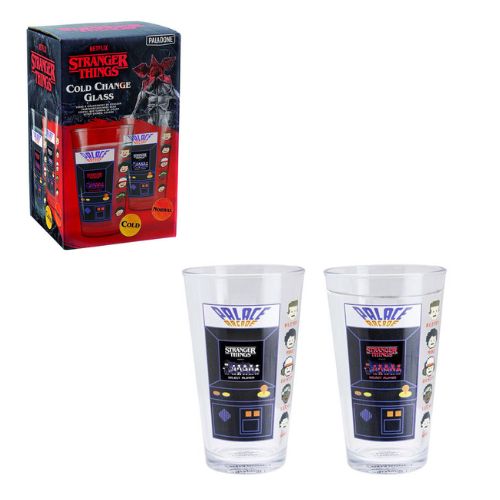 PALADONE – STRANGER THINGS – Bicchieri Arcade Cambia Colore cm (In box x cm)…x12